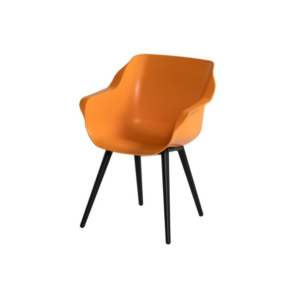 Oranžni plastični vrtni stoli v kompletu 2 ks Sophie Studio – Hartman