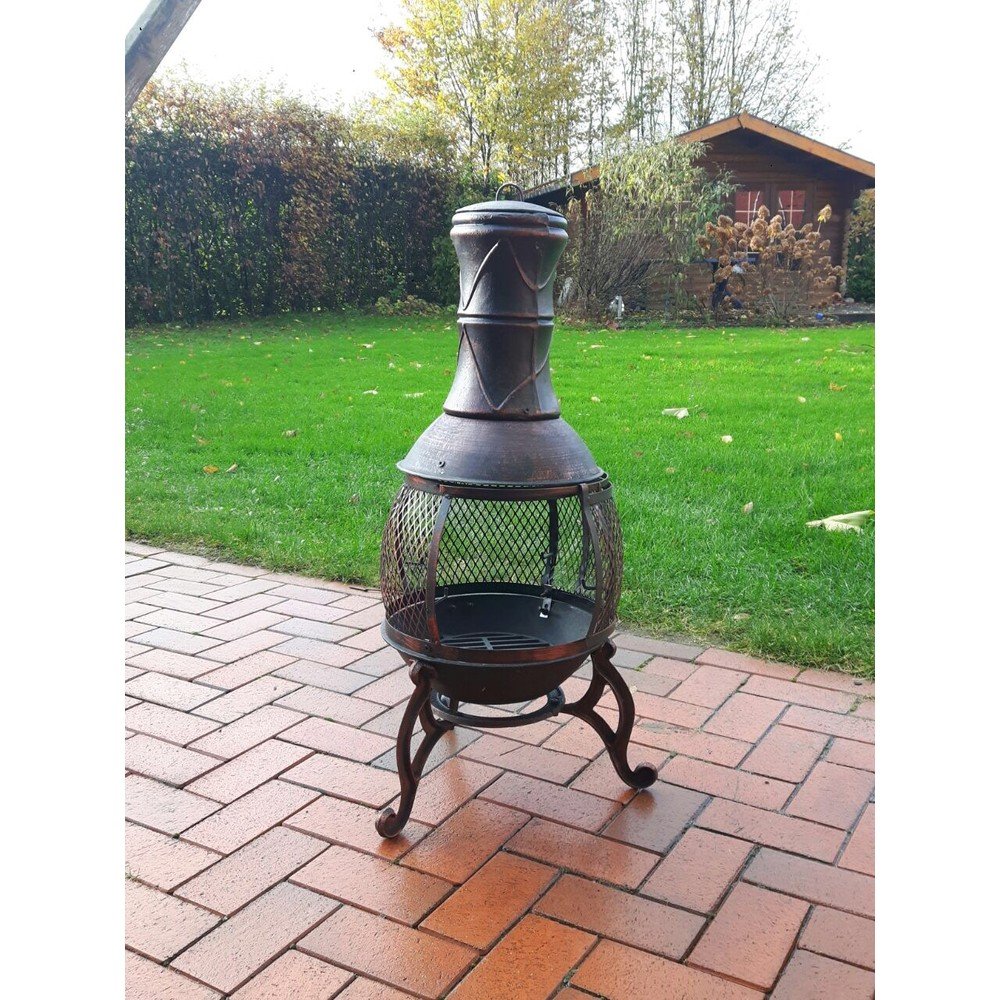 Zunanje ognjišče iz litega železa ø 50 cm