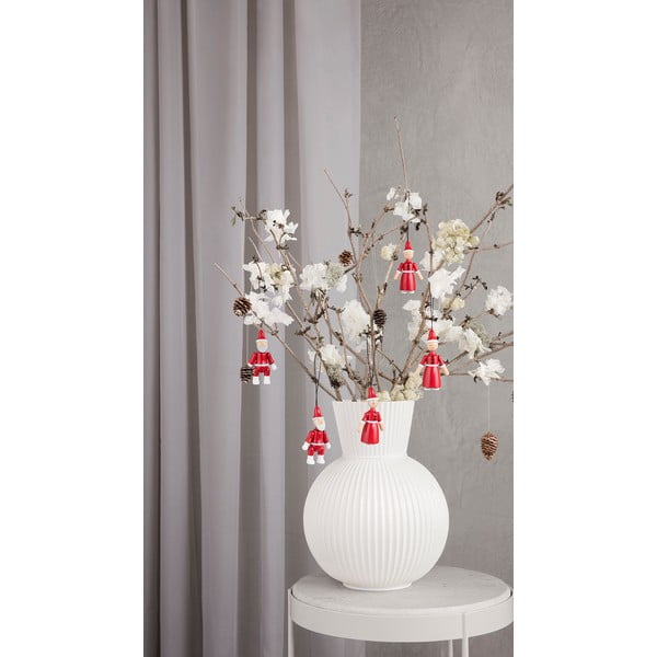 Komplet 2 lesenih visečih božičnih okraskov Kähler Design-image-3