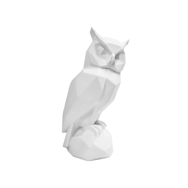 Kip sove iz belega poliresina Owl - PT LIVING