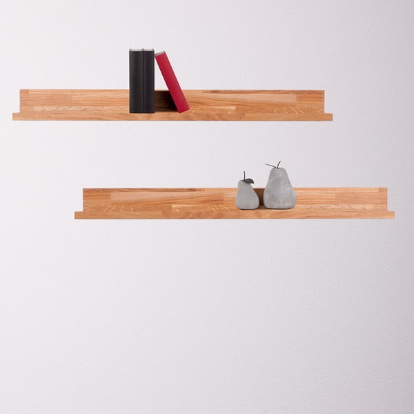 Polica za slike iz masivnega hrasta 80 cm Kalle – Interia Home & Living-image-1