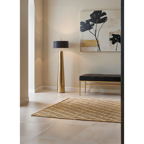 Ročno tkana preproga iz jute v naravni barvi 160x230 cm Kunu – Hanse Home-image-1