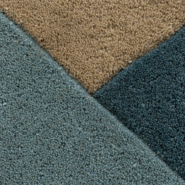 Modro-bež volnena preproga 230x160 cm Arlo Harper - Flair Rugs-image-3