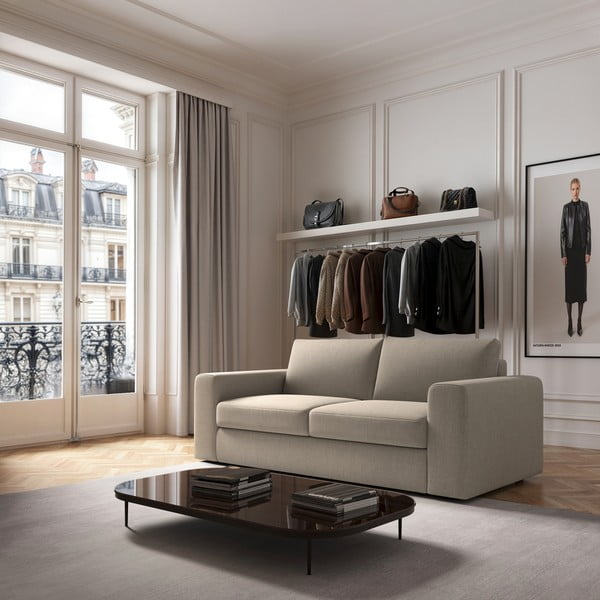 Bež sedežna garnitura 218 cm Baga – Rodier-image-1