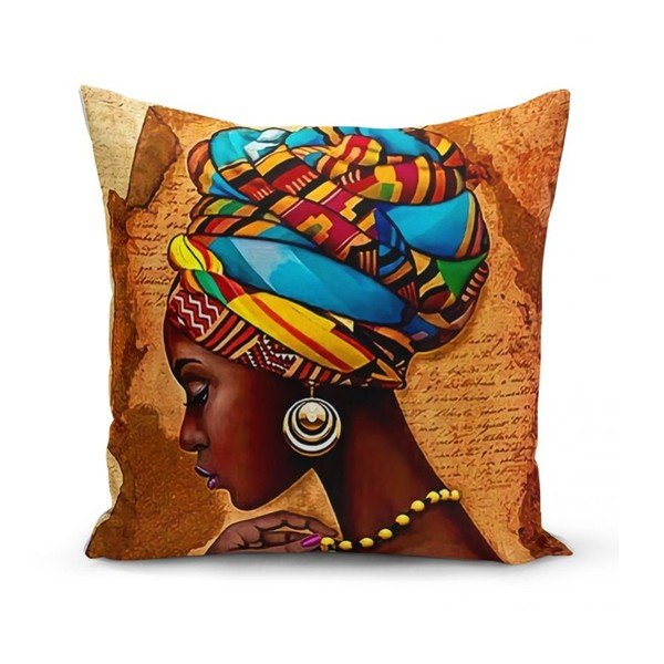 Komplet 3 prevlek za vzglavnik Minimalist Cushion Covers African Culture, 45 x 45 cm-image-3