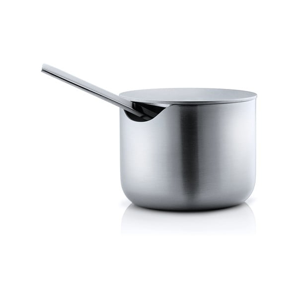 Siva posoda za sladkor iz nerjavečega jekla Blomus Basic-image-1