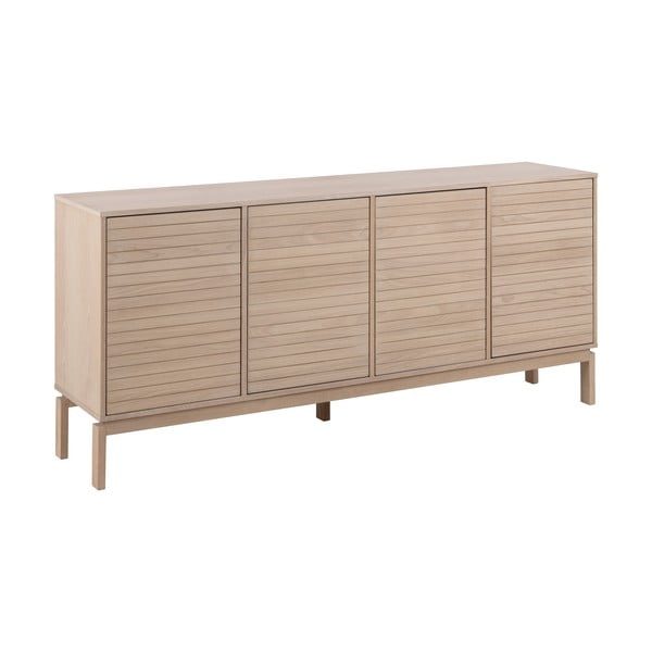 Nizka komoda v hrastovem dekorju 180x80 cm Linley – Actona-image-2