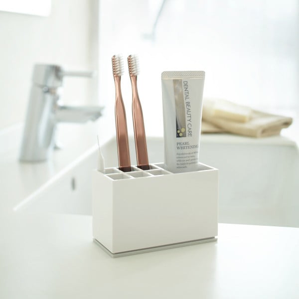 Beli lonček za zobne ščetke YAMAZAKI Mist-image-1