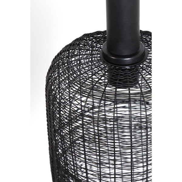 Črna stropna svetilka ø 22 cm Lekang - Light & Living-image-4