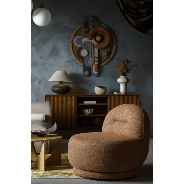 Oranžen fotelj Ovo – Miuform-image-1