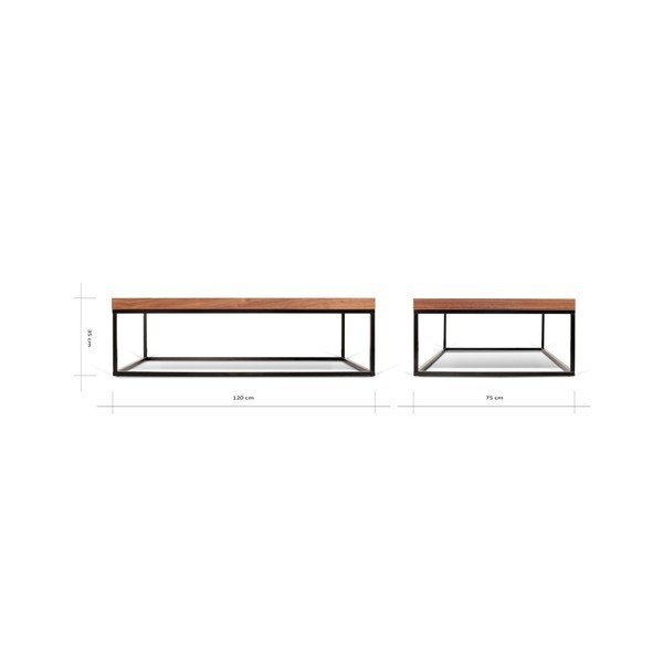 TemaHome Kavna mizica Prairie iz orehovine-image-1