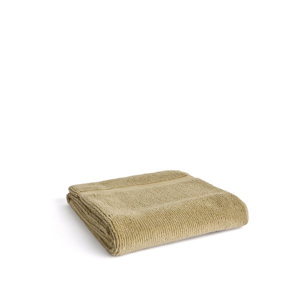 Zelena frotirna bombažna brisača 70x140 cm Olvira – Kave Home