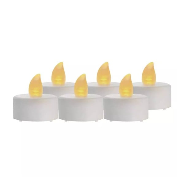 LED sveče v kompletu 6 ks (višina 4 cm) – EMOS