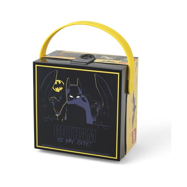 Črna škatla za shranjevanje z ročajem LEGO® Batman
