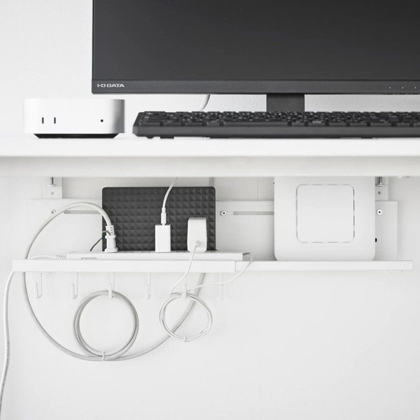 Bel kovinski organizator za kable Smart – YAMAZAKI-image-1