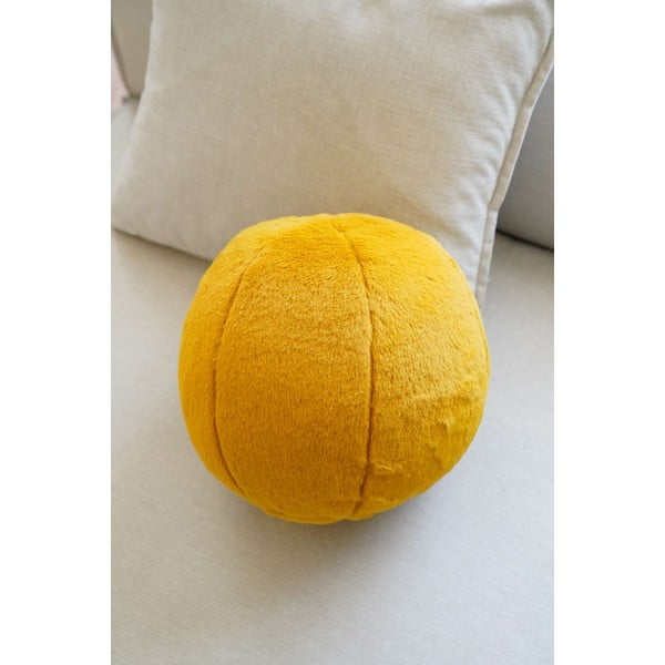 Okrasna blazina iz mikropliša ø 25 cm Top – Mioli Decor-image-4