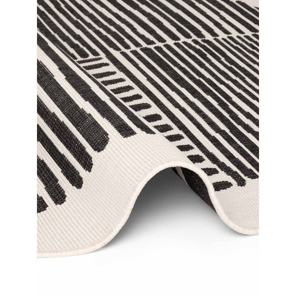 Črna/kremno bela okrogla notranja in zunanja preproga ø 160 cm Haringey Bounds – Ted Baker-image-4