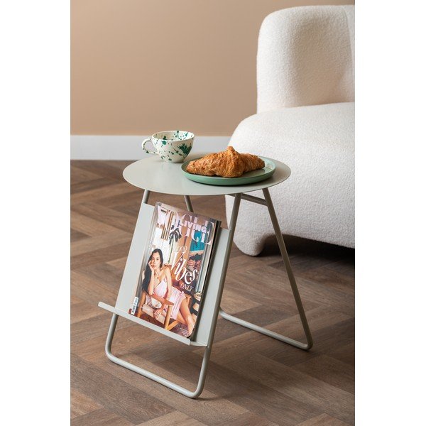 Kovinska okrogla stranska mizica ø 40 cm Esencia – Leitmotiv-image-1