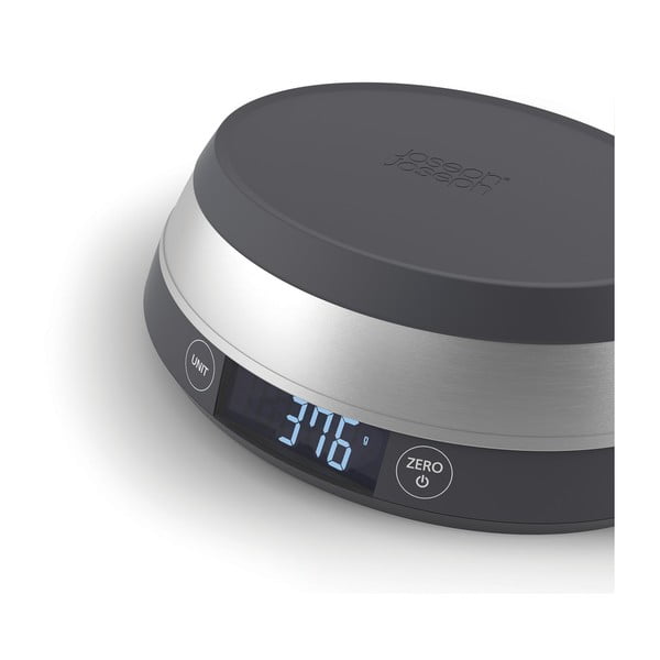 Siva digitalna kuhinjska tehtnica Joseph Joseph Switch-image-3