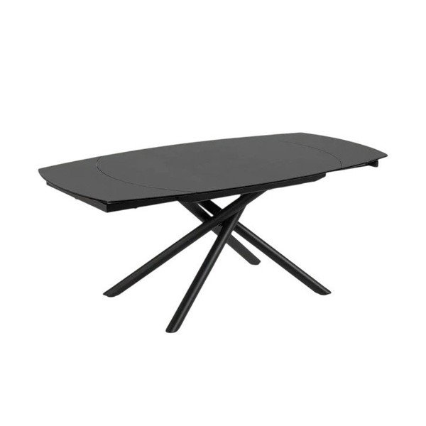 Raztegljiva jedilna miza z dodatno ploščo s keramično ploščo 100x130 cm Yodalia – Kave Home-image-2