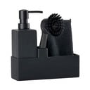 Črno plastično/silikonsko držalo za detergent Singles – Zone