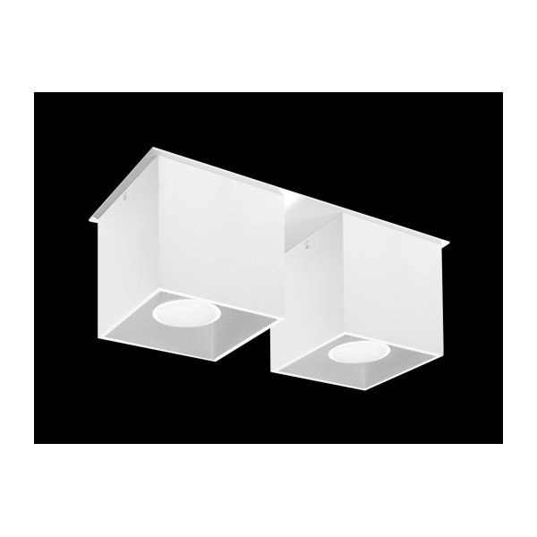 Bela stropna svetilka Sollux Geo-image-3