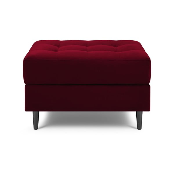 Rdeč žametni otoman Milo Casa Santo-image-3