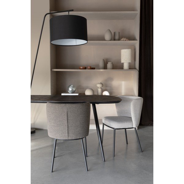 Jedilna miza iz masivnega tika 90x180 cm Webster – White Label-image-1