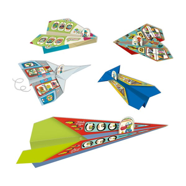 Otroška origami sestavljanka Djeco Letala