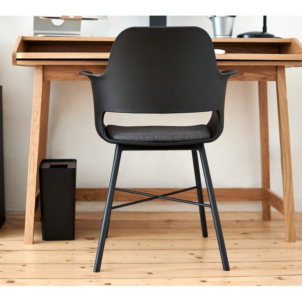 Črn jedilni stol Unique Furniture Wrestler-image-1