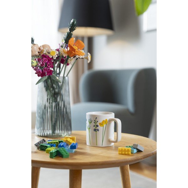 Bela keramična otroška skodelica 300 ml Meadow Flowers – LEGO®-image-2