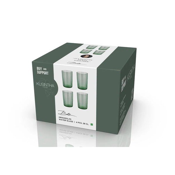 Kozarci v kompletu 4 ks 280 ml Kusintha – Bitz-image-2