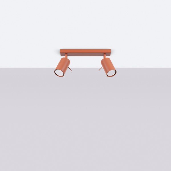 Opečnato oranžno točkovno svetilo 6x30 cm Etna – Sollux-image-3