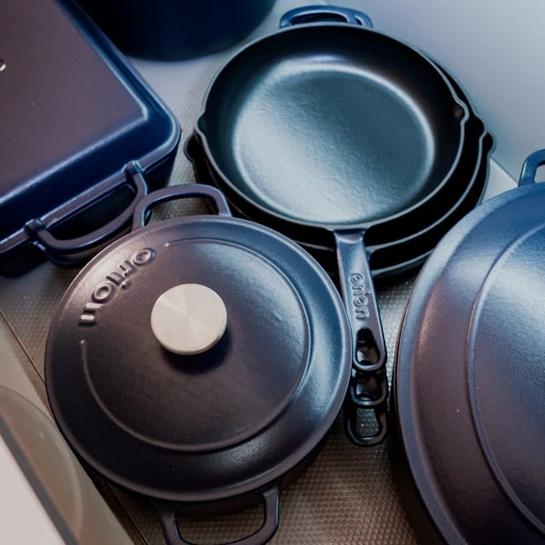 Litoželezen lonec s pokrovko za indukcijsko ploščo 5,2 l LITINA SMALT – Orion-image-4