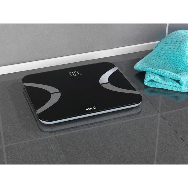 Črna osebna tehtnica Wenko Scale-image-3