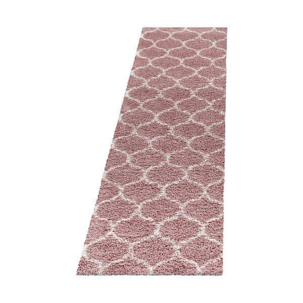 Rožnat tekač 80x250 cm Salsa – Ayyildiz Carpets