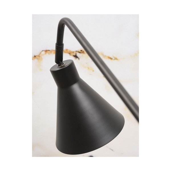 Črna namizna svetilka s kovinskim senčnikom (višina 55 cm) Lyon – it's about RoMi-image-1