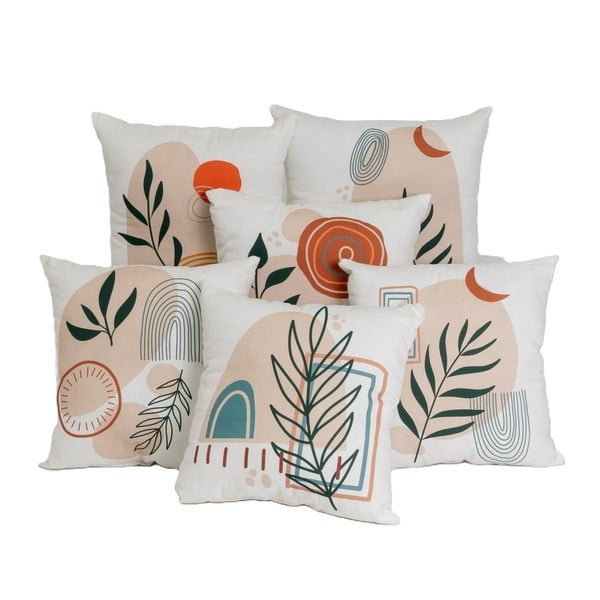 Okrasne blazine v kompletu 6 ks 45x45 cm – Casa Selección