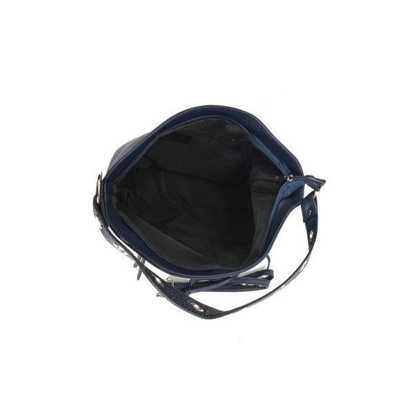 Temno modra usnjena torbica Isabella Rhea Gabriele-image-1