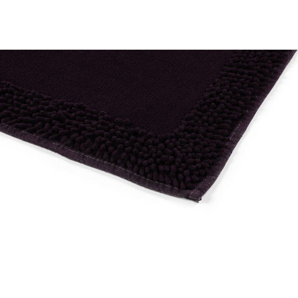 Temno vijolične kopalniške preproge v kompletu 2 kos 100x60 cm Piante - Foutastic-image-3