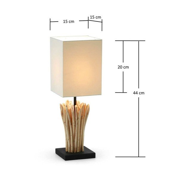 Bež namizna svetilka Kave Home Poob-image-3