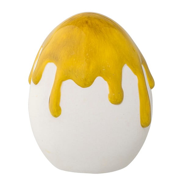 Okras iz rumene keramike v obliki jajca Bloomingville Mia