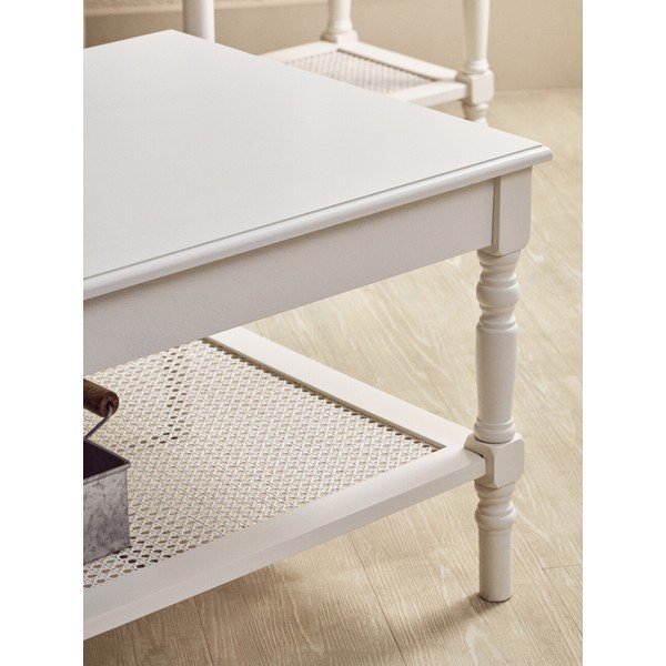 Bela klubska mizica 60x120 cm Heritage – Premier Housewares-image-3