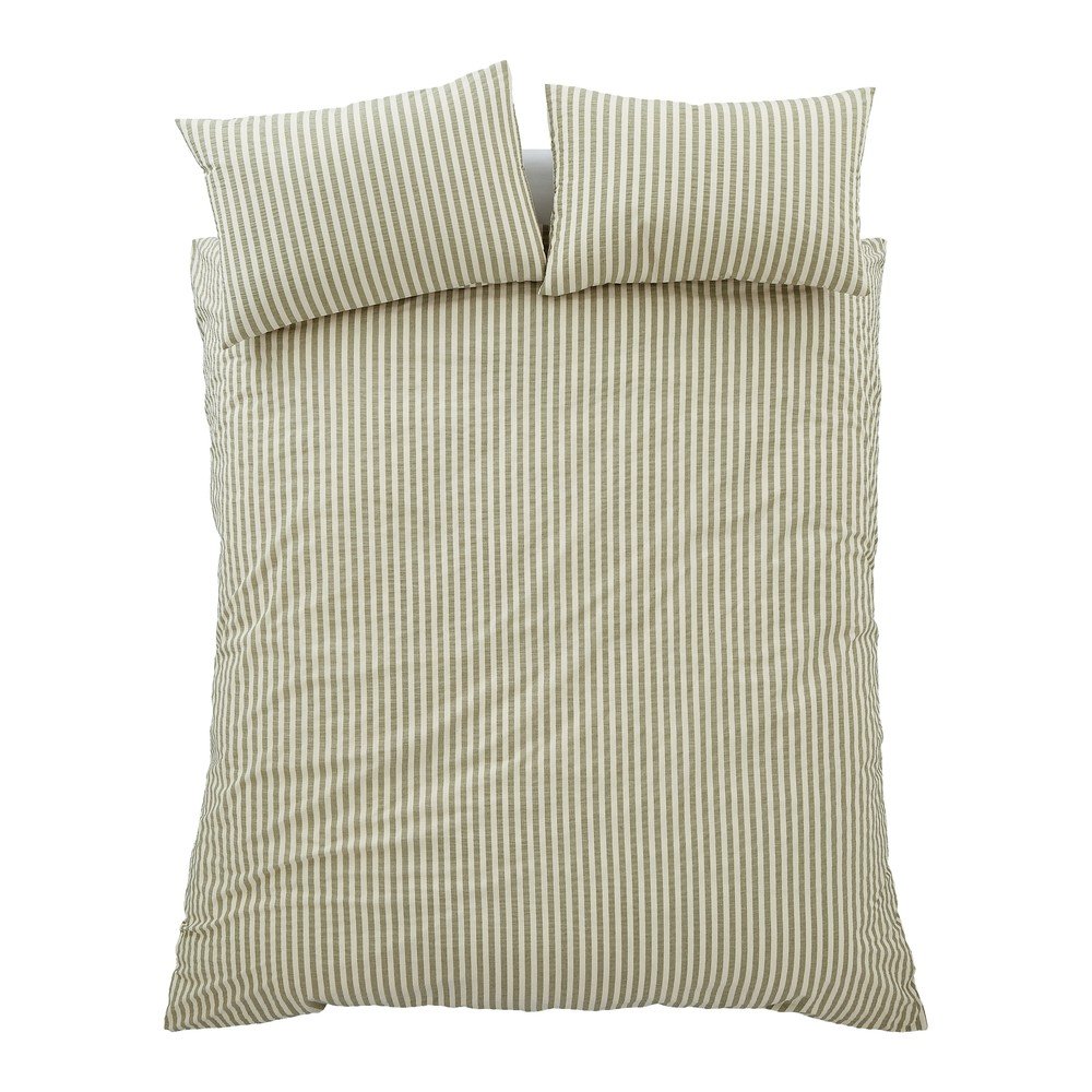Enojna posteljnina Cotton Rich Woven Stripe