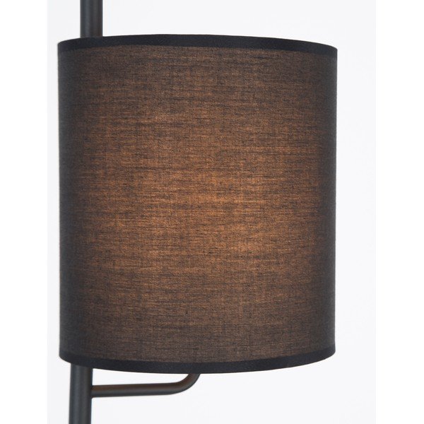 Črna kovinska stoječa svetilka (višina 176 cm) Yama – Nova Luce-image-2
