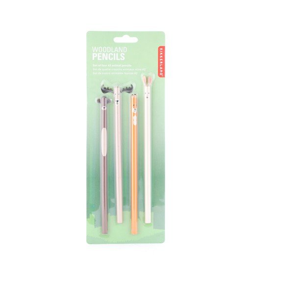 Svinčniki v kompletu Woodland – Kikkerland-image-2