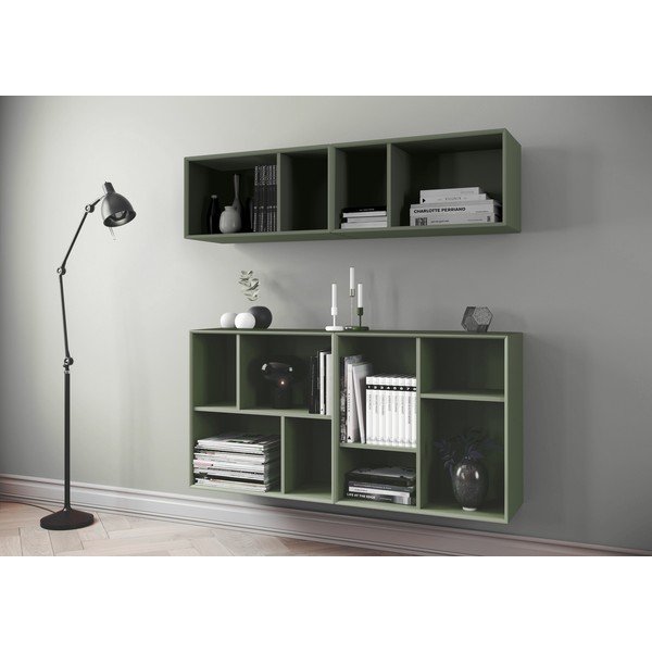 Temno zeleni modularni regalni sistem 70x70 cm Z Cube - Tenzo-image-1