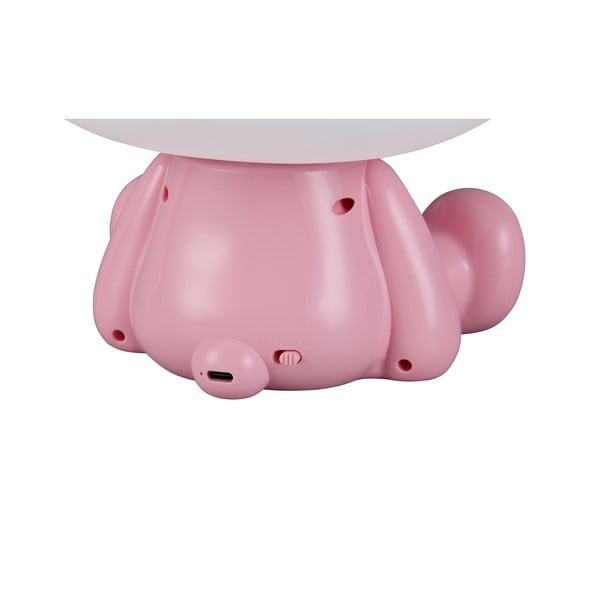 Rožnata LED otroška svetilka Hopper – Trio-image-4