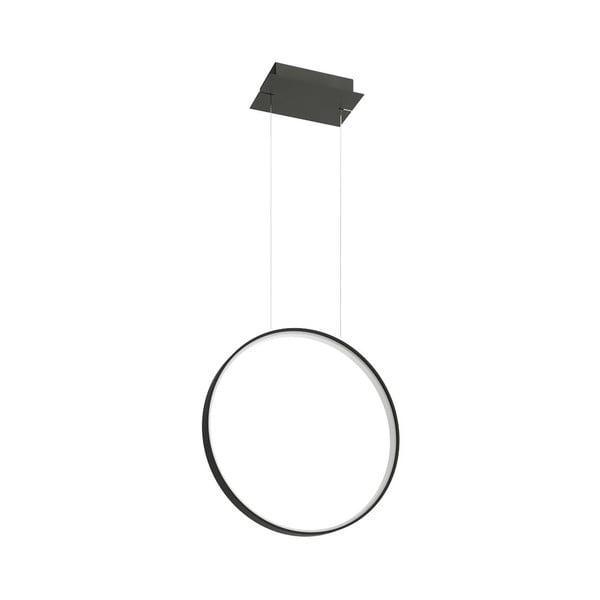 Črna LED viseča luč 55x16 cm Tim - Nice Lamps