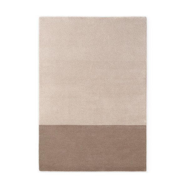 Rjava/kremno bela preproga iz mešanice volne 120x170 cm Hugo – Villeroy&Boch